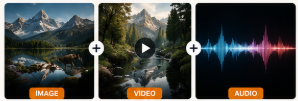 Multimodal AI video experimentation