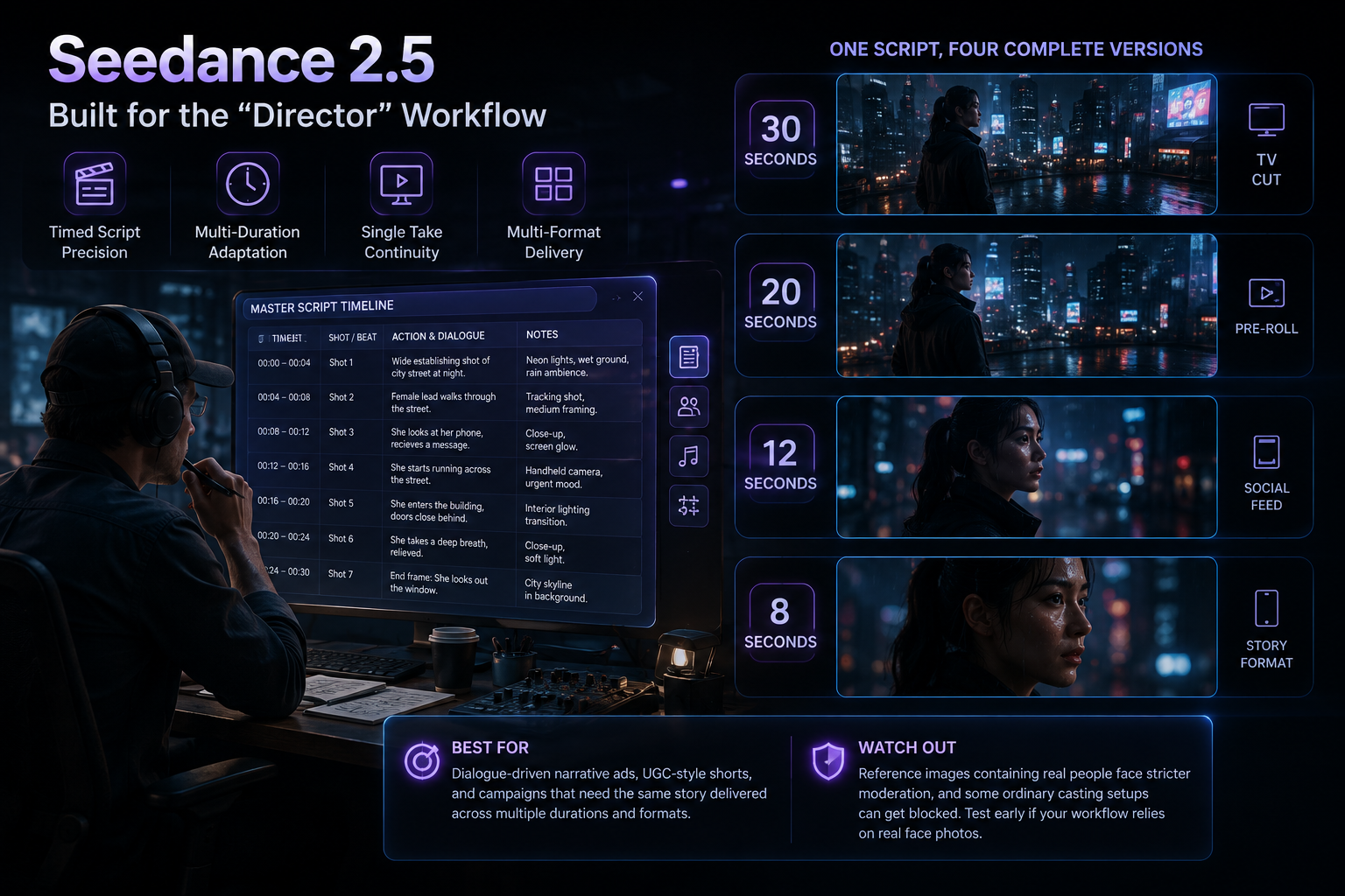 Seedance 2.5 director workflow illustration