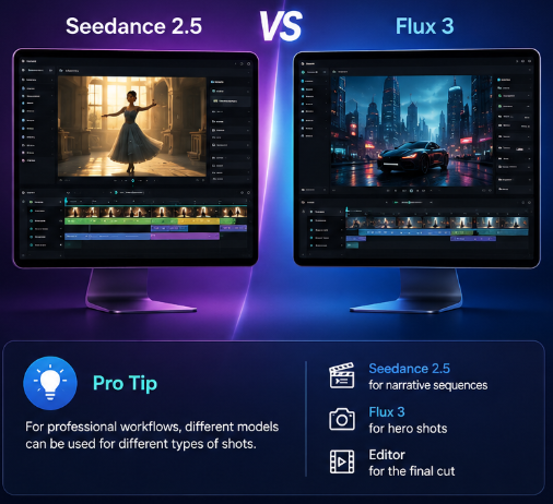 Try the FLUX 3 video generator